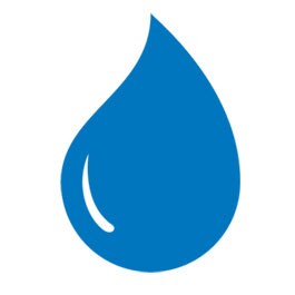 Icon of a water droplet.