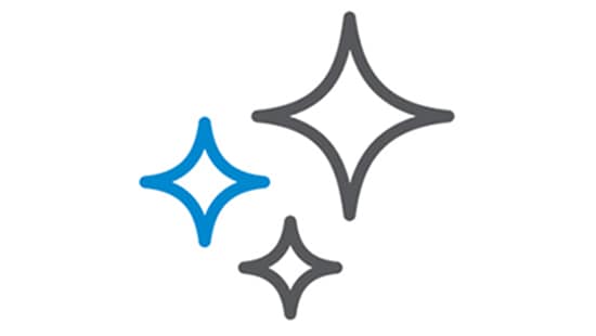 Three diamond shapes icon