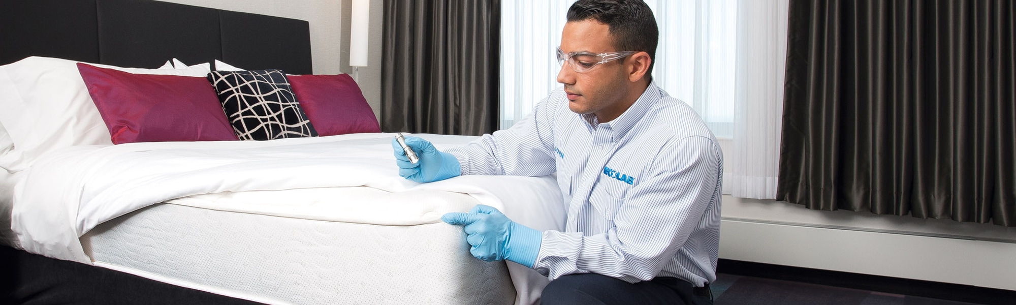 Bed Bug Inspection by an Ecolab Pest Expert