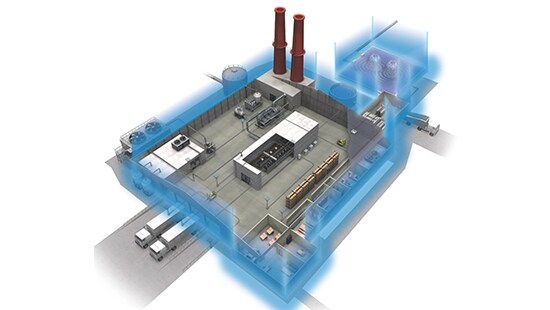 food and beverage processing plant
